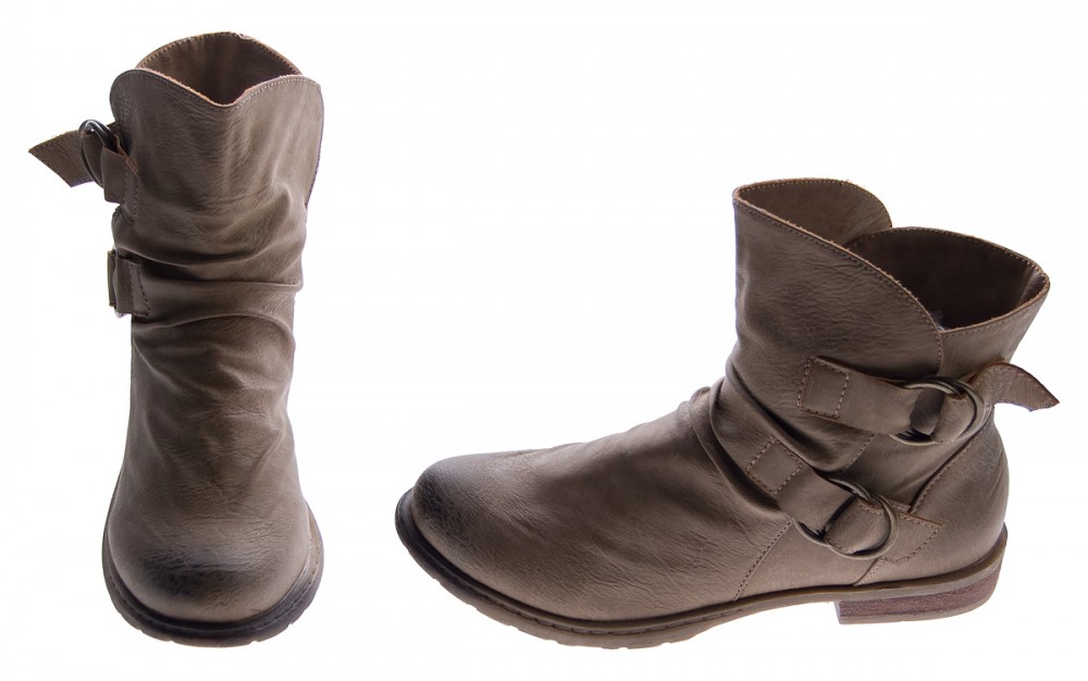 damen stiefeletten braun